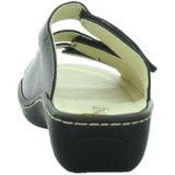 Longo - Slippers - Schwarz/Beige - Leer