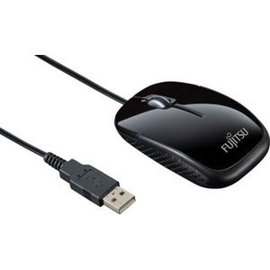 Fujitsu M420NB Optische USB, 1000 dpi, beide handen, zwart - muis (beide handen, optisch, USB, 1000 dpi, zwart)