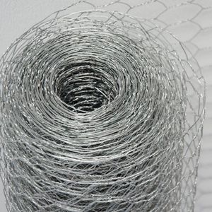 Gegalvaniseerd Draadgaas 25x0,75m - Fijnmazig Tuingaas 25x25mm - Kippengaas Plantensteun Zilver