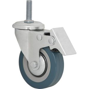 Transportwielen - Zwart - Nylon - Draagvermogen tot 60 kg per wiel