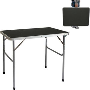 Alu Campingtafel 80x60cm - inklapbbar Kampeertafel - Picknicktafel licht Vouwtafel Klaptafel Antr...