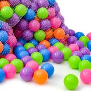 LittleTom 250 Ballenbakballen – 5,5 Cm Diameter – Set Van 5 Kleuren – Geschikt Vanaf 0 Jaar – Veilig PE-materiaal – Voor Ballenbakken, Tenten En Zwembadjes