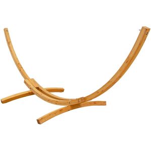 Extra Groot: Houten Hangmat Frame - 325 cm Outdoor Stand voor Hammock - Dubbele Hangmat Stand Hou...