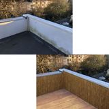 100x300 Rieten Mat - Balkonbeschermend gaas - Tuin- of Terrasafscheiding