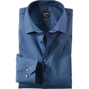 OLYMP - No. Six - Overhemd - Lichtblauw - Super Slim Fit