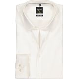 OLYMP - No. Six - Overhemd - Beige - Strijkvriendelijk - Boordmaat: 46