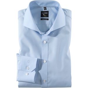 OLYMP No. Six super slim fit overhemd, lichtblauw