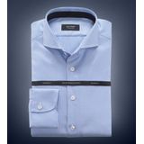 OLYMP - SIGNATURE - Overhemd - Bleu - Tailored Fit - SIGNATURE Cutaway