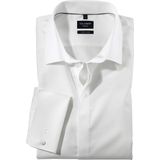 OLYMP - No. Six - Overhemd - Wit - Katoen - Strijkvriendelijk