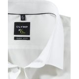 OLYMP - No. Six - Overhemd - Wit - Katoen - Strijkvriendelijk