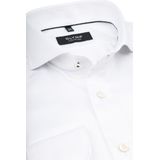 OLYMP SIGNATURE Overhemd - Wit - Effen - Lange Mouw - 100% Katoen