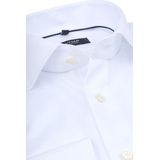 OLYMP SIGNATURE Overhemd Wit - Lange Mouw - 100% Katoen - Kent Kraag