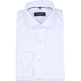 OLYMP SIGNATURE Overhemd Wit - Lange Mouw - 100% Katoen - Kent Kraag