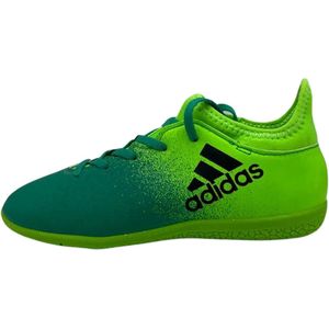 Adidas X 16.3 IN J - Zaalschoenen - Kinderen - Groen - Maat 32