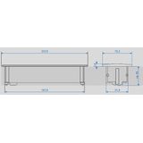 KAPSA - Stekkerdoos - Flexibele Samenstelling - Solide Constructie - 45 mm Inbouwdiepte
