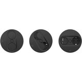 Bachmann - Twist2 - Inbouwcontactdoos - Zwart - Geaard Stopcontact en USB-A/C Oplaadpoort