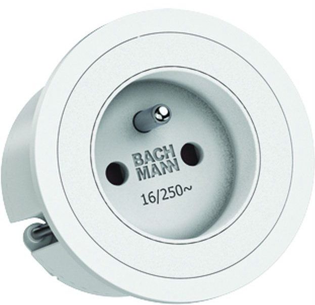 Bachmann - PIX - Inbouwstopcontact - Wit - 0,2 m Aanvoerkabel