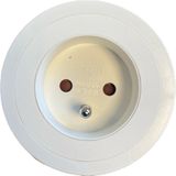 Bachmann - STPIX1STWB - Inbouw Stopcontact - Wit