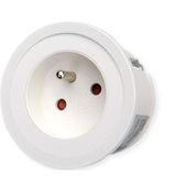 Bachmann - STPIX1STWB - Inbouw Stopcontact - Wit