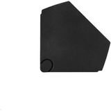 Bachmann - Casia - Hoekstroomunit - Zwart - 3x 230V - Compact ontwerp