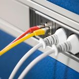 Bachmann stekkerdoos met Wieland GST18® installatiestekker en 5 contacten / zwart