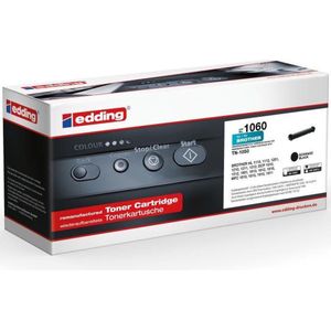 Edding Toner vervangt Brother TN-1050 Compatibel Zwart 1000 bladzijden EDD-1060