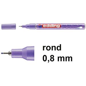 Glanzlack-Marker edding 780 0,8mm violett-metallic