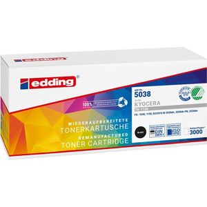 Edding - Toner 18-5038 - Toner - Zwart - Compatibel met Kyocera TK-1130