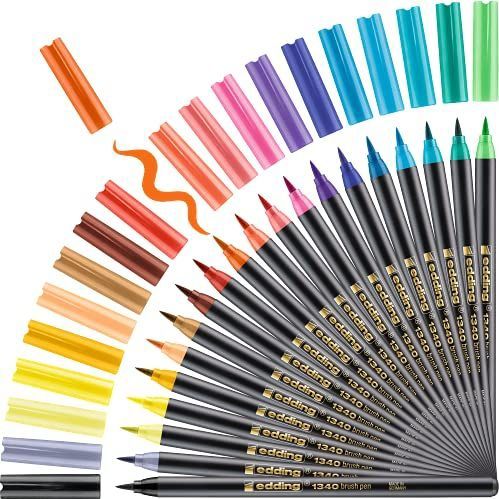 edding 1340 "Brush Lettering", 20er-Set