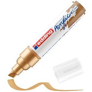 Acrylmarker edding e-5000 breed rijkgoud | 1 stuk