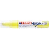 Acrylmarker edding e-5000 breed neon geel | 1 stuk