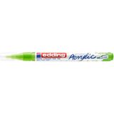 Edding 5300 Acrylic marker - fijne punt - geelgroen