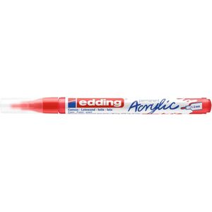 10 x Edding Acrylmarker edding 5300 fein verkehrsrot
