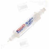 Edding Acrylmarker Double Liner edding 5400 3D verkehrsweiß