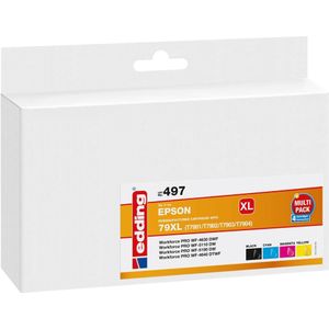 Edding Druckerpatrone kompatibel mit Epson T79XL (T7901/02/03/04)