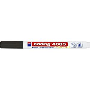 Krijtstift  edding  by securit 4085 rond 1-2mm zwart | 10 stuks