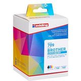 Edding Inktcartridge vervangt Brother LC-970BKCMY Compatibel Combipack Zwart, Cyaan, Magenta, Geel EDD-709 18-709
