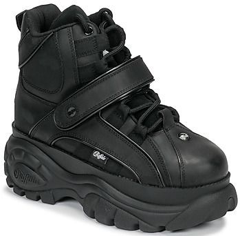 Buffalo - 1348 - Hoge Sneakers - Zwart