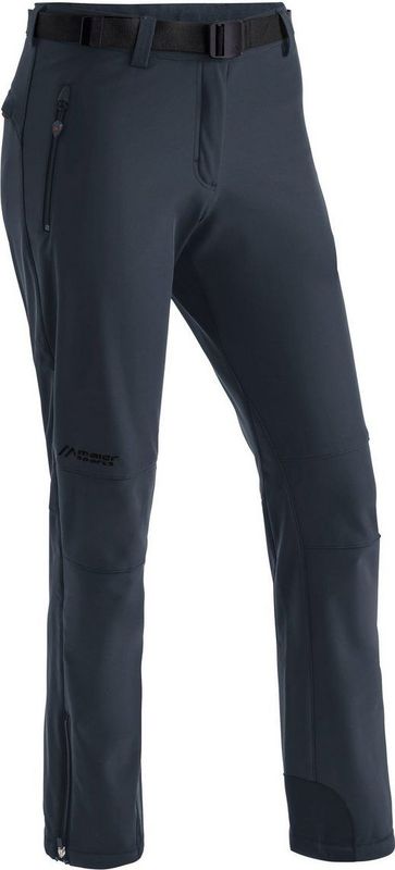 Outdoorbroek - Technisch Softshell - Winddicht - Waterafstotend - Zwart