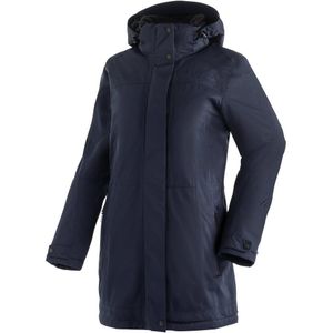 Dames - Wintermantel - Donkerblauw - 100% Polyester - Regular Fit