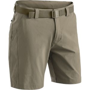 Maier Sports - Nil Short - Korte Broek - Donkerbeige - 90% Polyamide, 10% Elastaan
