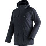 Heren - Outdoorjack - Donkerblauw - 100% Polyester - Wind/Waterdicht
