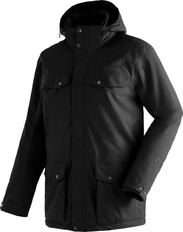 Maier Sports - Knuth Parka - Kleding - Zwart - Waterdicht