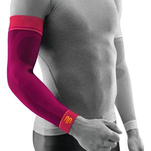 Bauerfeind Sport Compressie Arm Sleeve - Roze - Extra Lange Sleeve - Per paar