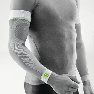 Bauerfeind - Sportcompressiemanchette - Zwart - Compressiemateriaal - UV Bescherming UPF 80