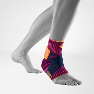 Bauerfeind Sports Ankle Support Enkelbrace - XL - Rechts - Roze