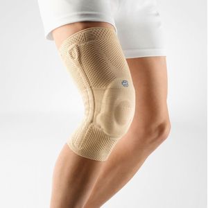 GenuTrain - Kniebandage - Zwart - Anatomisch Gebreid Weefsel