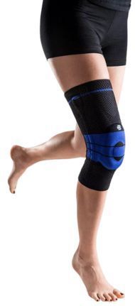 Bauerfeind GenuTrain Kniebrace - 1 - Universeel - Zwart