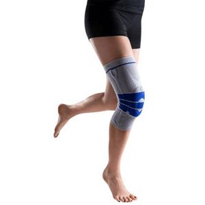 Bauerfeind GenuTrain Kniebrace - 1 - Universeel - Grijs