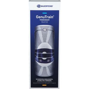Bauerfeind GenuTrain Kniebrace - 4 - Universeel - Grijs